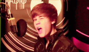 Gif animate Justin Bieber