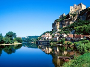 Sfondo paesaggio della Francia