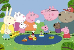 Sfondo Peppa_pig_trio wallpapers