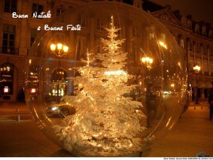 Sfondo natalizio - albero di natale