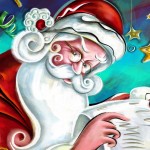 Sfondo babbo Natale HD