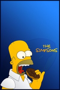 Sfondo per iphone 5 divertente - homer Simpson