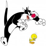 Sfondi cartoni looney tunes - Silvestro e titti