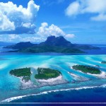 Sfondi mare bellissimo Bora Bora - Polynesia