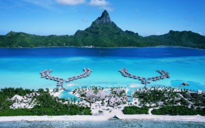 Sfondi mare bellissimo Bora Bora - tropici