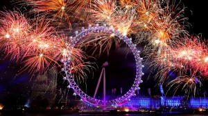 Sfondi HD londra - London eye di notte