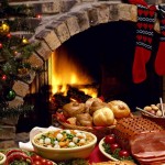 Sfondi natalizi per desktop - cena di natale