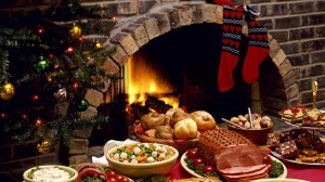 Sfondi natalizi per desktop - cena di natale