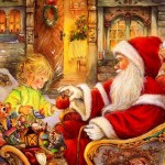 Sfondi natalizi per desktop - regali di babbo natale