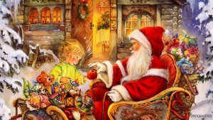 Sfondi natalizi per desktop - regali di babbo natale