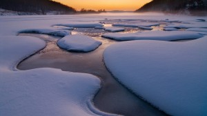 Sfondi paesaggio inverno con neve bellissimo