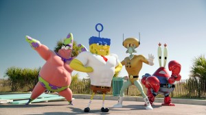 Sfondi Spongebob fuori dall'acqua film HD