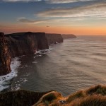 Sfondi paesaggi mozzafiato Irlanda al tramonto