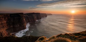 Sfondi paesaggi mozzafiato Irlanda al tramonto