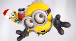 Sfondi Minions HD natalizi