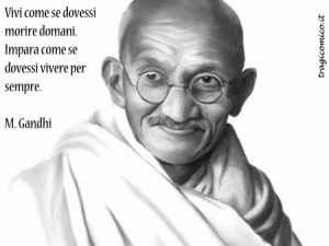 Gandhi-Frasi sulla vita 