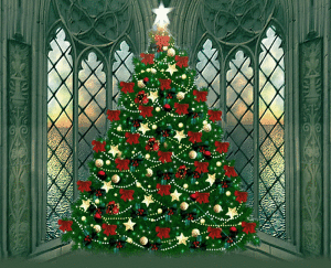 Gif albero di natale bellissimo