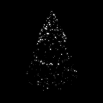 Gif buon natale illuminato