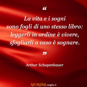 Frase sulla vita sogni