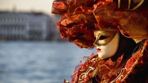 Sfondo desktop maschera carnevale di Venezia